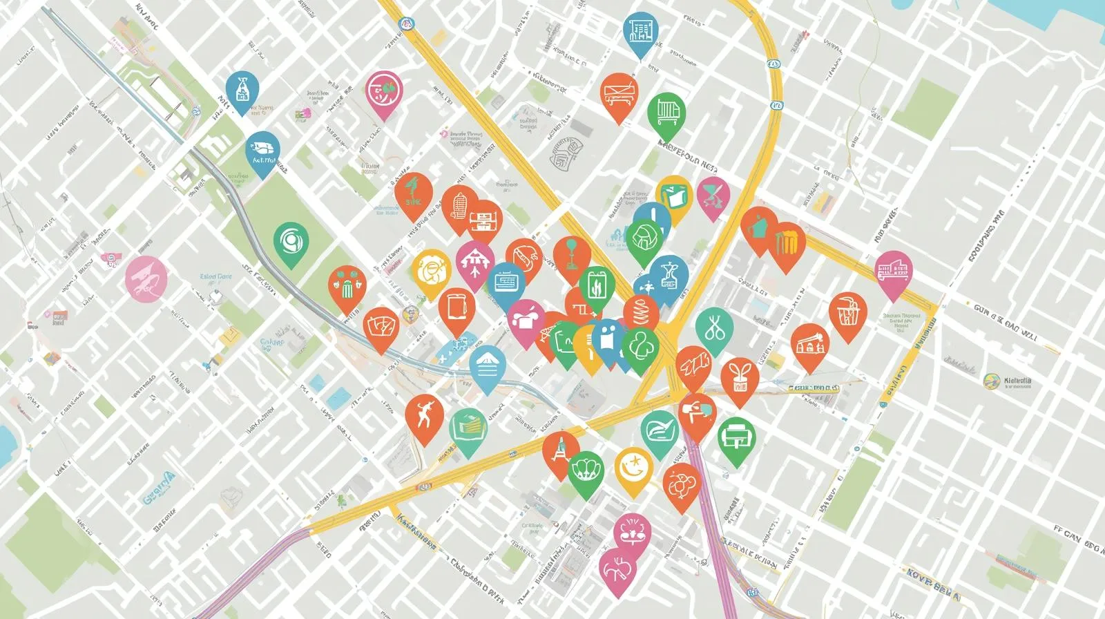 Store locations map