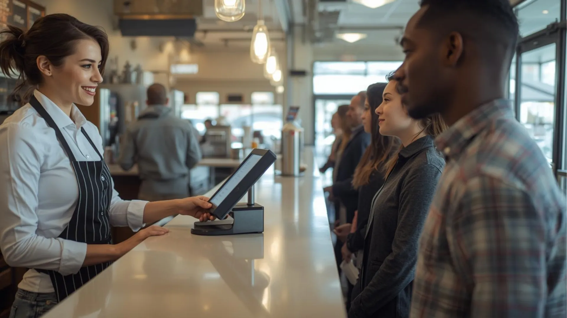 QSR POS system for fast food restaurant